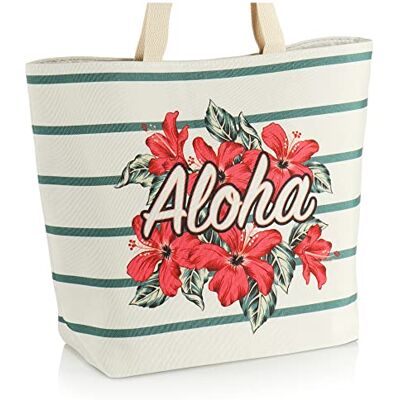 com-four ® sac de plage shopper pour femmes pour le shopping sac de piscine moderne pour les articles de plage sac à bandoulière pour la plage com-four ® sac de plage shopper pour femmes pour le shopping sac de piscine moderne pour les articles de plage sac à bandoulière pour la plage