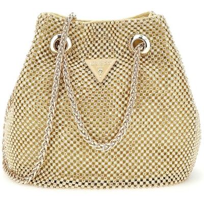 GUESS Zalina Mini pochette dorée GUESS Zalina Mini pochette dorée