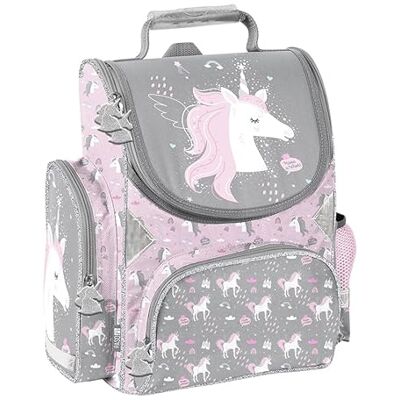 PASO PP24JR-712, Sac de sport à cordon UNICORN, Multicolor PASO PP24JR-712, Sac de sport à cordon UNICORN, Multicolor
