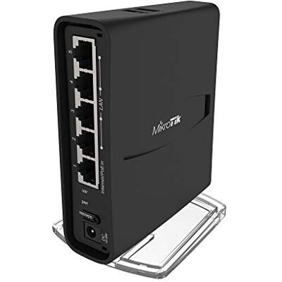 Mikrotik hAP AC² Noir Connexion Ethernet, supportant l'alimentation Via ce Port (PoE) Mikrotik hAP AC² Noir Connexion Ethernet, supportant l'alimentation Via ce Port (PoE)