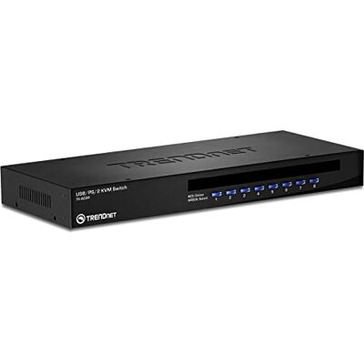 TRENDnet 8-Port USB/PS/2 Rack Mount KVM Switch TRENDnet 8-Port USB/PS/2 Rack Mount KVM Switch