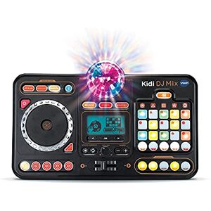VTech Kidi DJ Mix, Platine DJ Enfant 12 en 1, Table de Mixage Bluetooth avec Pads Lumineux, Boule Disco, Prise Jack pour Casque, Apprentissages et Jeux, Cadeau Enfant Dès 6 Ans Contenu en Français VTech Kidi DJ Mix, Platine DJ Enfant 12 en 1, Table de Mixage Bluetooth avec Pads Lumineux, Boule Disco, Prise Jack pour Casque, Apprentissages et Jeux, Cadeau Enfant Dès 6 Ans Contenu en Français