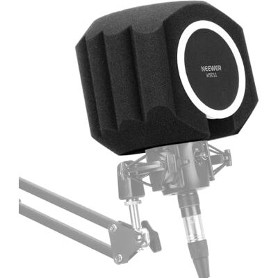 NEEWER MS011 Filtre anti-pop pour microphone avec boule d'isolation acoustique à cinq couches en mousse absorbant le son pour micros de 50 à 55 mm NEEWER MS011 Filtre anti-pop pour microphone avec boule d'isolation acoustique à cinq couches en mousse absorbant le son pour micros de 50 à 55 mm