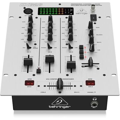 Behringer Best Price Square DX626 Table de Mixage DJ Professionnelle à 3 Canaux avec Compteur BPM et Contrôle VCA Behringer Best Price Square DX626 Table de Mixage DJ Professionnelle à 3 Canaux avec Compteur BPM et Contrôle VCA