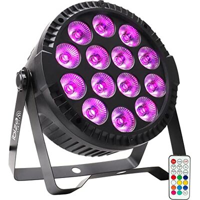 Ibiza THINPAR-14X6W-RGBW Projecteur LED PAR Disco DJ Party Club Effet Floorspot avec télécommande DMX Stroboscope Ibiza THINPAR-14X6W-RGBW Projecteur LED PAR Disco DJ Party Club Effet Floorspot avec télécommande DMX Stroboscope