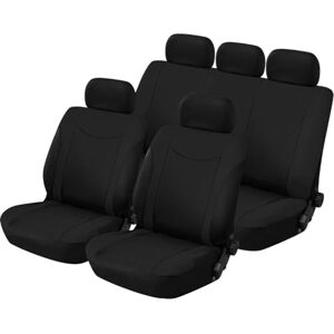 Ensemble de Housses de Siège Auto Veneris - Universel, Polyester, Noir Ensemble de Housses de Siège Auto Veneris - Universel, Polyester, Noir