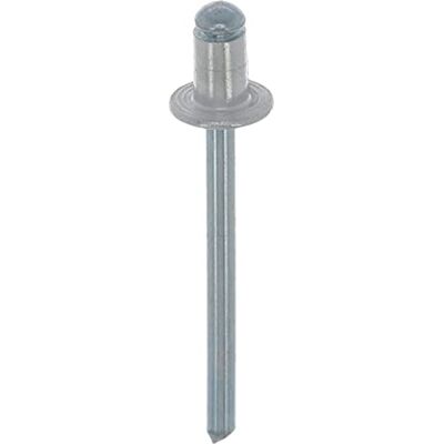 Restagraf Rivet Aluminium Standard en Sachet, 4.8mm x 6mm, Lot de 96 Restagraf Rivet Aluminium Standard en Sachet, 4.8mm x 6mm, Lot de 96