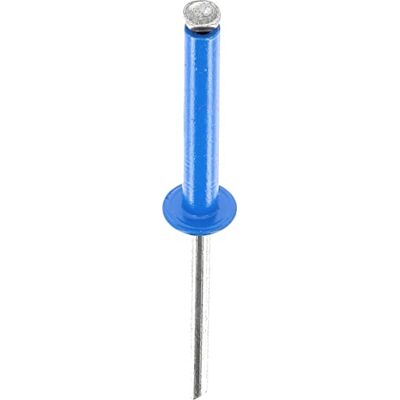 Restagraf Rivet Épanoui en Sachet pour Plaque d'Immatriculation, 15 à 20mm Épaisseur, 26mm Longueur, Bleu, Lot de 39 Restagraf Rivet Épanoui en Sachet pour Plaque d'Immatriculation, 15 à 20mm Épaisseur, 26mm Longueur, Bleu, Lot de 39