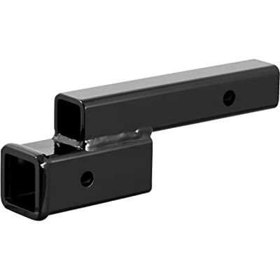 CURT 45797 Adaptateur d'attelage de remorque, récepteur 2 pouces, chute ou montée de 5,1 cm, 3,4 kg CURT 45797 Adaptateur d'attelage de remorque, récepteur 2 pouces, chute ou montée de 5,1 cm, 3,4 kg