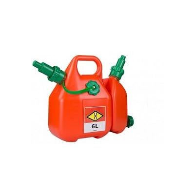 Gardemax Bidon double 6 L + 2,5 L, essence, polyéthylène haute densité (HDPE) compatible avec le système de remplissage AUTO-STOP Husqvarna Gardemax Bidon double 6 L + 2,5 L, essence, polyéthylène haute densité (HDPE) compatible avec le système de remplissage AUTO-STOP Husqvarna