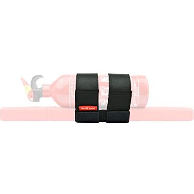 TrunkExpert Support pour extincteur de voiture Organizer Protection incendie Transport sécurisé d'un extincteur Montage facile Universel 39-44 cm x 13 cm par triangle de signalisation TrunkExpert Support pour extincteur de voiture Organizer Protection incendie Transport sécurisé d'un extincteur Montage facile Universel 39-44 cm x 13 cm par triangle de signalisation