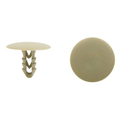 uxcell sourcing map 50Pcs Rivets en plastique universelle pour voiture pare-chocs garniture porte fixation aile Beige Clips uxcell sourcing map 50Pcs Rivets en plastique universelle pour voiture pare-chocs garniture porte fixation aile Beige Clips