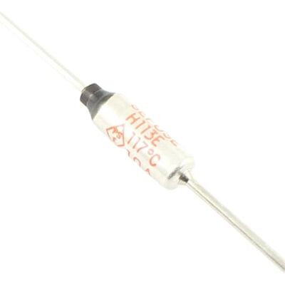 TPDRKOWJX Lot de 10 fusibles thermiques SFH113E 117C 117 degrés TF Cutoff 10 A 250 V SF température axiale plomb gauche TPDRKOWJX Lot de 10 fusibles thermiques SFH113E 117C 117 degrés TF Cutoff 10 A 250 V SF température axiale plomb gauche