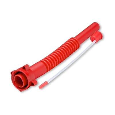 hünersdorff Tube d'écoulement Premium-Plus, essence, flexible, pour bidon de carburant/double bidon + FuelFriend, avec écrou rouge, rouge hünersdorff Tube d'écoulement Premium-Plus, essence, flexible, pour bidon de carburant/double bidon + FuelFriend, avec écrou rouge, rouge
