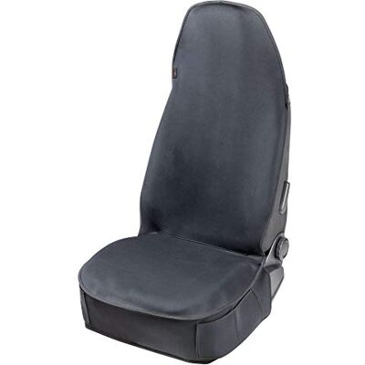 Walser Housse de siège auto néoprène, protection de siège auto étanche, housse de protection universelle pour voiture/camion, noir Walser Housse de siège auto néoprène, protection de siège auto étanche, housse de protection universelle pour voiture/camion, noir