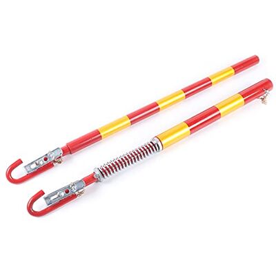 Xigner Barre de remorquage pour voiture, 5T 5000 kg, barre de remorquage, attelage de remorquage, décharge de traction, ressort, amortisseur de traction avec amortisseur, aide à la panne, décharge de Xigner Barre de remorquage pour voiture, 5T 5000 kg, barre de remorquage, attelage de remorquage, décharge de traction, ressort, amortisseur de traction avec amortisseur, aide à la panne, décharge de
