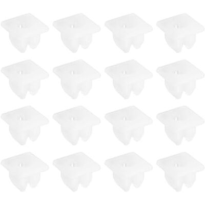 ECSiNG Lot de 30 douilles à visser Écrous à expansion Clips de sécurité 8 mm Trou carré Fixation en plastique Pièces de rechange pour voiture ECSiNG Lot de 30 douilles à visser Écrous à expansion Clips de sécurité 8 mm Trou carré Fixation en plastique Pièces de rechange pour voiture