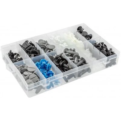 Högert TECHNIK Kit de clips de fixation pour carrosserie FIAT En plastique Rivets à expansion Garniture de porte Pare-chocs Kit de montage pour atelier de voiture Högert TECHNIK Kit de clips de fixation pour carrosserie FIAT En plastique Rivets à expansion Garniture de porte Pare-chocs Kit de montage pour atelier de voiture