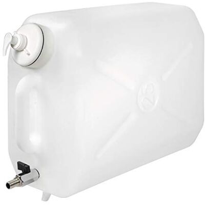 Lampa 97868 Bidon en plastique, avec robinet en métal et distributeur de savon 25 L Lampa 97868 Bidon en plastique, avec robinet en métal et distributeur de savon 25 L