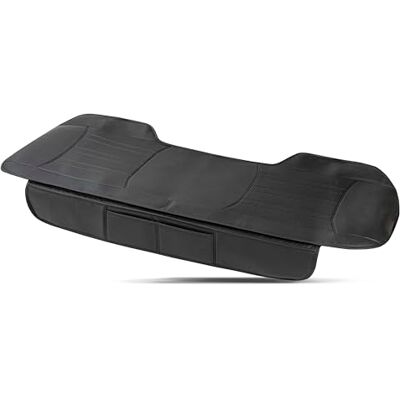 Walser Housse de siège auto Fernando, Housse de siège auto banquette arrière, Housse de siège auto 1 pièce, Protecteur de siège auto banquette arrière cuir synthétique, Car Seat Cover noir Walser Housse de siège auto Fernando, Housse de siège auto banquette arrière, Housse de siège auto 1 pièce, Protecteur de siège auto banquette arrière cuir synthétique, Car Seat Cover noir
