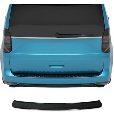 OMAC Protection de seuil de chargement pour VW Caddy 2020-2026 en acrylique noir brillant OMAC Protection de seuil de chargement pour VW Caddy 2020-2026 en acrylique noir brillant