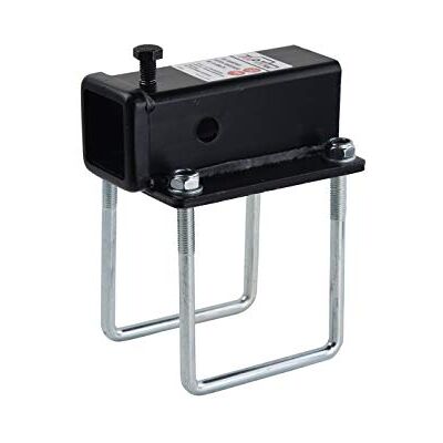 TOPTOW 63800 Adaptateur récepteur d'attelage de pare-chocs pour camping-car 5,1 cm pour pare-chocs de 10,2 x 10,2 cm et 11,4 x 11,4 cm, convient pour porte-vélos, porte-bagages de caravane TOPTOW 63800 Adaptateur récepteur d'attelage de pare-chocs pour camping-car 5,1 cm pour pare-chocs de 10,2 x 10,2 cm et 11,4 x 11,4 cm, convient pour porte-vélos, porte-bagages de caravane