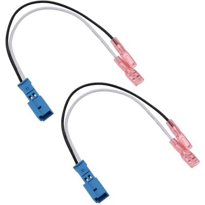 VGOL Lot de 2 adaptateurs de haut-parleur de voiture compatibles avec BMW Série 3 E90 E91 E92 E93 2006-2011 VGOL Lot de 2 adaptateurs de haut-parleur de voiture compatibles avec BMW Série 3 E90 E91 E92 E93 2006-2011