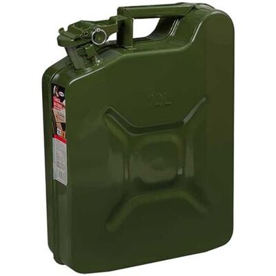 START Bidon en fer 10 litres entretien et urgence voiture START Bidon en fer 10 litres entretien et urgence voiture