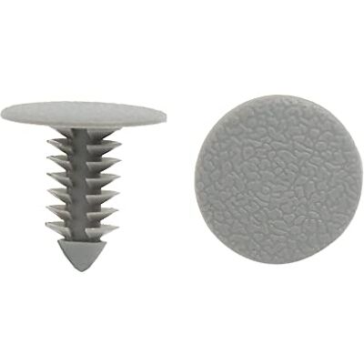 uxcell sourcing map 100 pcs Agrafes Garniture Plastique Porte Pare-Choc Avant Gris Fixation Rivets 8mm pour Voiture uxcell sourcing map 100 pcs Agrafes Garniture Plastique Porte Pare-Choc Avant Gris Fixation Rivets 8mm pour Voiture