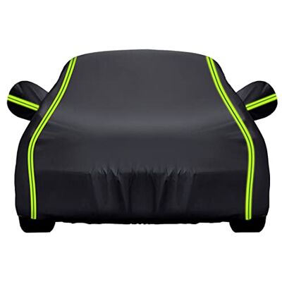 Ansixeay Housse de voiture complète pour Citroën C3 2024-2025, toutes saisons, avec fermeture éclair de porte, imperméable, coupe-vent, protection contre le soleil, la pluie, la neige Ansixeay Housse de voiture complète pour Citroën C3 2024-2025, toutes saisons, avec fermeture éclair de porte, imperméable, coupe-vent, protection contre le soleil, la pluie, la neige