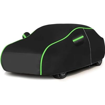 Tefebatu Housse de voiture pour Citroën C3 2024-2025, toutes saisons, avec fermeture éclair de porte, imperméable, coupe-vent, protection contre le soleil, la pluie, la neige Tefebatu Housse de voiture pour Citroën C3 2024-2025, toutes saisons, avec fermeture éclair de porte, imperméable, coupe-vent, protection contre le soleil, la pluie, la neige