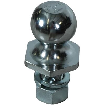 Reese Towpower 7008300 Boule d'attelage en acier chromé Taille S 5,1 cm Reese Towpower 7008300 Boule d'attelage en acier chromé Taille S 5,1 cm