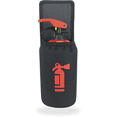 TrunkExpert Support pour extincteur de voiture Organisateur Protection incendie Transport sécurisé Extincteur Montage facile Universel Hauteur 29 cm Largeur 10,5 cm Matière Cordura TrunkExpert Support pour extincteur de voiture Organisateur Protection incendie Transport sécurisé Extincteur Montage facile Universel Hauteur 29 cm Largeur 10,5 cm Matière Cordura
