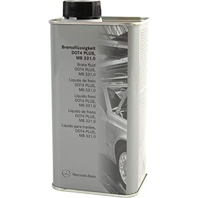 Mercedes-Benz Liquide de frein d'origine Mercedes Benz A0009890807 13, Dot 4 Plus, lame 331.0 Mercedes-Benz Liquide de frein d'origine Mercedes Benz A0009890807 13, Dot 4 Plus, lame 331.0