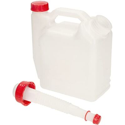 KOTARBAU ® Bidon double pour carburant et huile 1 l + 0,4 l 2 en 1 avec bec verseur de carburant et d'huile en plastique KOTARBAU ® Bidon double pour carburant et huile 1 l + 0,4 l 2 en 1 avec bec verseur de carburant et d'huile en plastique