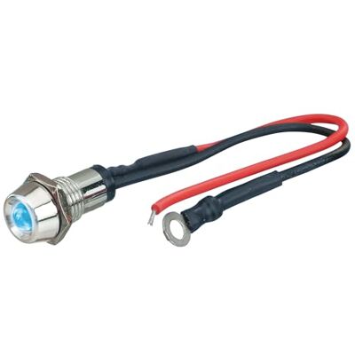Foliatec LED Control Light chromé ice bleu Ø = 10mm 1 pièce Foliatec LED Control Light chromé ice bleu Ø = 10mm 1 pièce