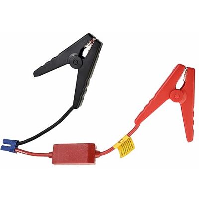Bolwins N27S Câble de démarrage de voiture 12 V 600 A portable avec fiche EC5 pour batterie de voiture, pinces crocodiles, aide au démarrage d'urgence pour voitures, camions Bolwins N27S Câble de démarrage de voiture 12 V 600 A portable avec fiche EC5 pour batterie de voiture, pinces crocodiles, aide au démarrage d'urgence pour voitures, camions