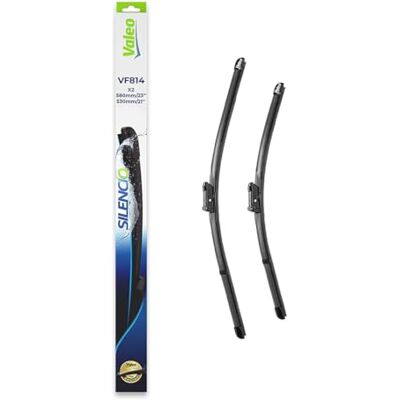 Valeo Silencio Balai d'essuie-glace VF814-577814 Longueur avant: 580mm / 530mm Quantité Set 2 unités Côté du conducteur dans le véhicule : à gauche Valeo Silencio Balai d'essuie-glace VF814-577814 Longueur avant: 580mm / 530mm Quantité Set 2 unités Côté du conducteur dans le véhicule : à gauche