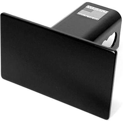 eVerHITCH Cache d'attelage vierge en métal (convient pour récepteur de 5,1 cm, noir 12,7 x 7,6 cm) eVerHITCH Cache d'attelage vierge en métal (convient pour récepteur de 5,1 cm, noir 12,7 x 7,6 cm)