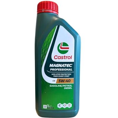 Castrol Magnatec Professional OE 5W-40 Lot de 4 bidons d'huile moteur MB-Approval 229.31 VW 502 00 / 505 00 / 505 01 Castrol Magnatec Professional OE 5W-40 Lot de 4 bidons d'huile moteur MB-Approval 229.31 VW 502 00 / 505 00 / 505 01