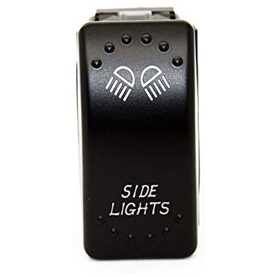 LED-Mafia Éclairage latéral de travail Éclairage latéral Side Lights JJ37 Symbole interrupteur à bascule Interrupteur à bascule pour voiture, bateau, voiture, camion, 12 V, 24 V LED-Mafia Éclairage latéral de travail Éclairage latéral Side Lights JJ37 Symbole interrupteur à bascule Interrupteur à bascule pour voiture, bateau, voiture, camion, 12 V, 24 V
