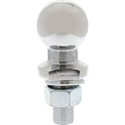OROK SPOTLIGHT Boule d'attelage remorque, rotule Droite 50mm Ecrou de Blocage 22mm Compatible Tous Types de véhicules Charge Maxi : 2T Acier galvanisé OROK SPOTLIGHT Boule d'attelage remorque, rotule Droite 50mm Ecrou de Blocage 22mm Compatible Tous Types de véhicules Charge Maxi : 2T Acier galvanisé
