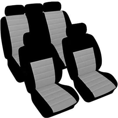 akhan-tuning Akhan SB201 SB401 – Housses de siège auto de qualité avec airbag latéral Noir/gris akhan-tuning Akhan SB201 SB401 – Housses de siège auto de qualité avec airbag latéral Noir/gris