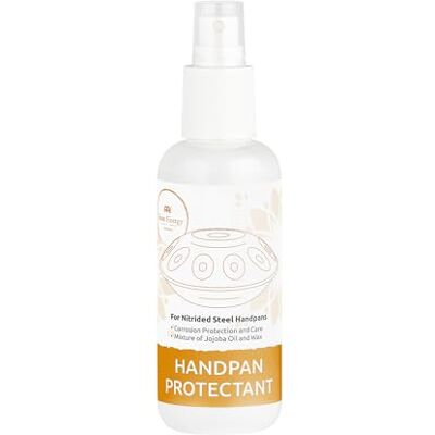 Sonic Energy Handpan Produit d'entretien pour manche en acier nitré, 150 ml, pour étanchéité, protection contre la corrosion, avec huile de jojoba et cire (HPP) Sonic Energy Handpan Produit d'entretien pour manche en acier nitré, 150 ml, pour étanchéité, protection contre la corrosion, avec huile de jojoba et cire (HPP)