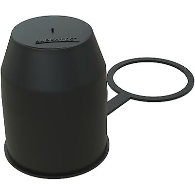 AUPROTEC Protège Boule d'Attelage avec Anneau d'arrêt Capuchon de Protection de Boule d'attache remorque Noir AUPROTEC Protège Boule d'Attelage avec Anneau d'arrêt Capuchon de Protection de Boule d'attache remorque Noir