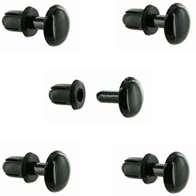cyclingcolors 5x RIVET CLIP GARNITURE CARROSSERIE VOITURE AUTO MOTO CYCLO AGRAFE A EXPANSION PLASTIQUE NOIR (Ø4,1x7,5-8,5mm) cyclingcolors 5x RIVET CLIP GARNITURE CARROSSERIE VOITURE AUTO MOTO CYCLO AGRAFE A EXPANSION PLASTIQUE NOIR (Ø4,1x7,5-8,5mm)