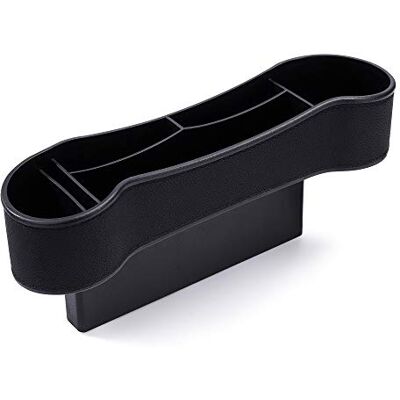 MengH-SHOP Boîte Rangement Siège Écart Voiture Universal boîte Rangement Voiture Cuir PU Porte-gobelet Organiseur Noir MengH-SHOP Boîte Rangement Siège Écart Voiture Universal boîte Rangement Voiture Cuir PU Porte-gobelet Organiseur Noir