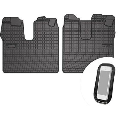 moto-MOLTICO Lot de 2 tapis de sol en caoutchouc pour Man TGA TGL TGX TGM à partir de 2000 moto-MOLTICO Lot de 2 tapis de sol en caoutchouc pour Man TGA TGL TGX TGM à partir de 2000
