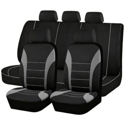 Ansixeay Housse de siège de voiture pour BMW X3 2020-2022 Maille aérée 3D avec éponge composite à l'intérieur, fabriquée pour véhicules avec appuie-tête amovibles Housses intérieures automobiles Ansixeay Housse de siège de voiture pour BMW X3 2020-2022 Maille aérée 3D avec éponge composite à l'intérieur, fabriquée pour véhicules avec appuie-tête amovibles Housses intérieures automobiles