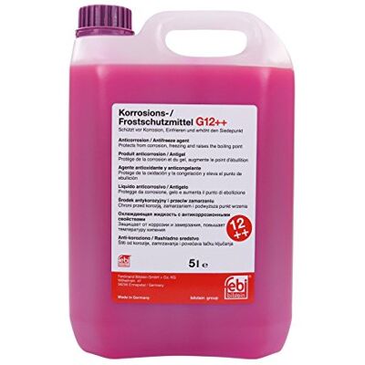 febi bilstein 37401 G12 Plus Plus Antigel pour radiateur de Moteur, Violet 5 l febi bilstein 37401 G12 Plus Plus Antigel pour radiateur de Moteur, Violet 5 l